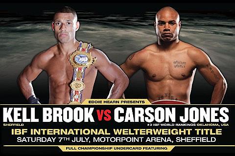 Ingressos para Kell Brook v Carson Jones