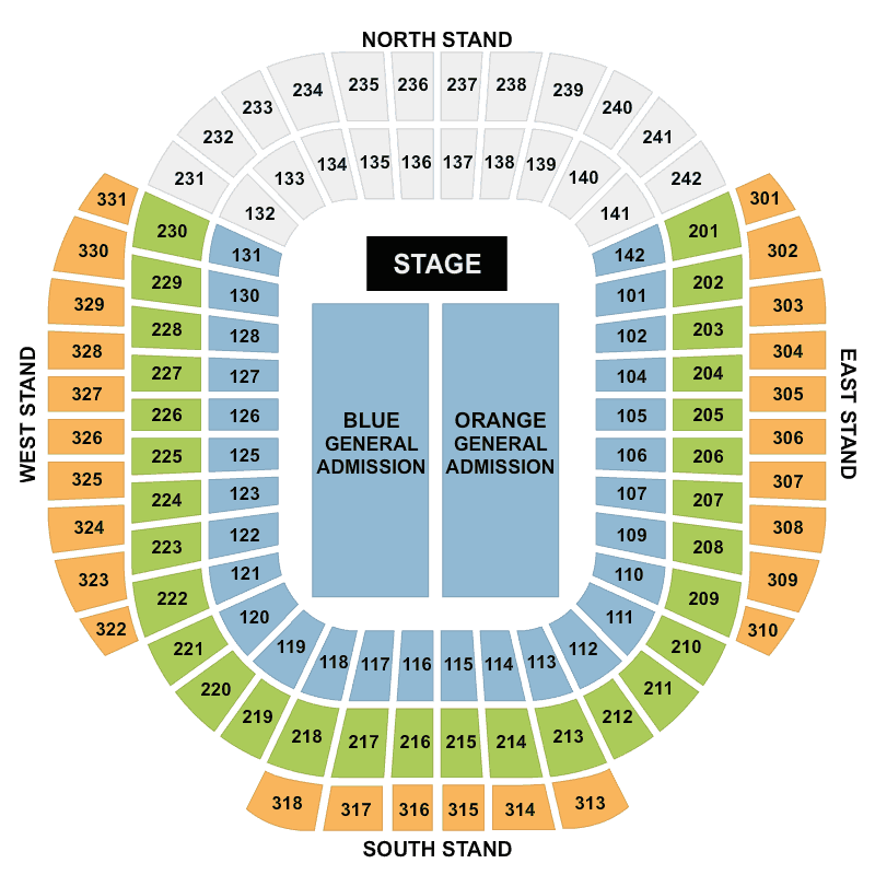 Coldplay Etihad Stadium Manchester Tickets | Sat 04 Jun 2016 - viagogo