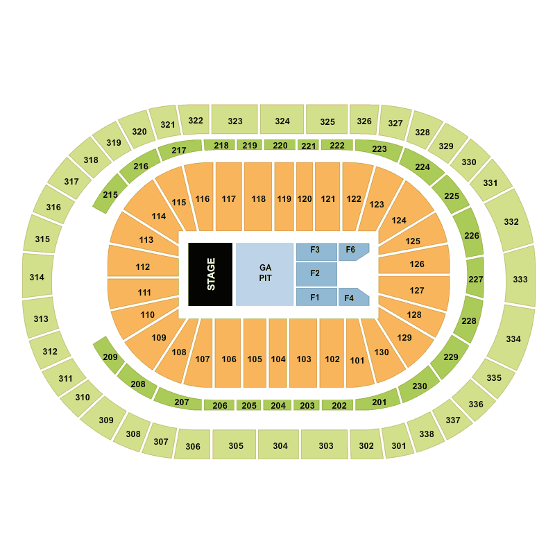 Pearl Jam PNC Arena Raleigh Tickets Wed 20 Apr 2016 viagogo