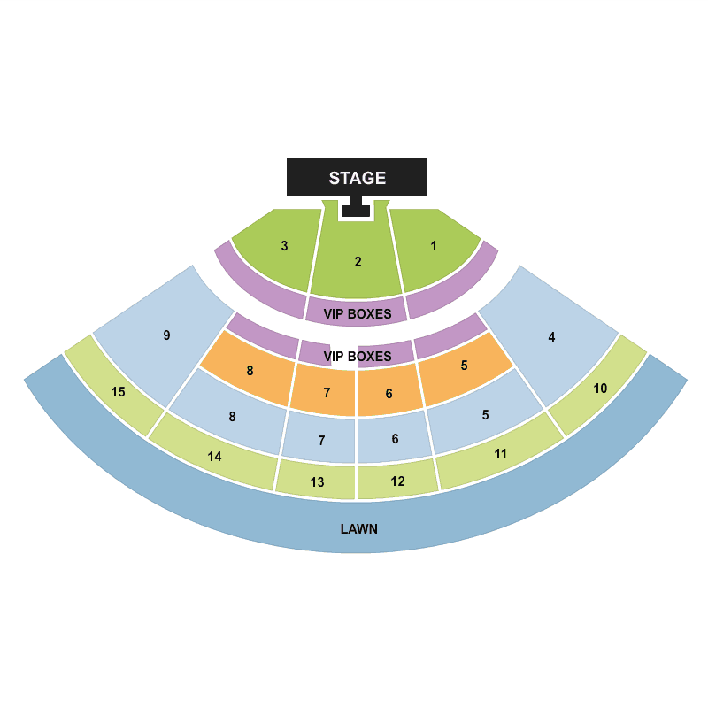 Pnc Music Pavilion Charlotte Seating Chart