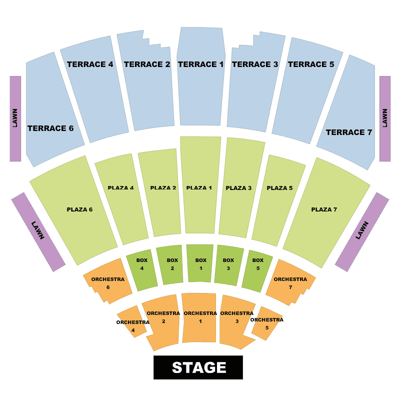 Starlight Theater Seating Chart View From My Seat