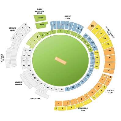 Cricket australia scg seating map