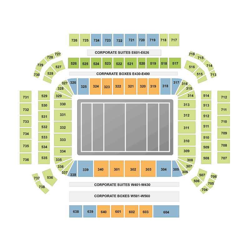 Suncorp Stadium Venue Map