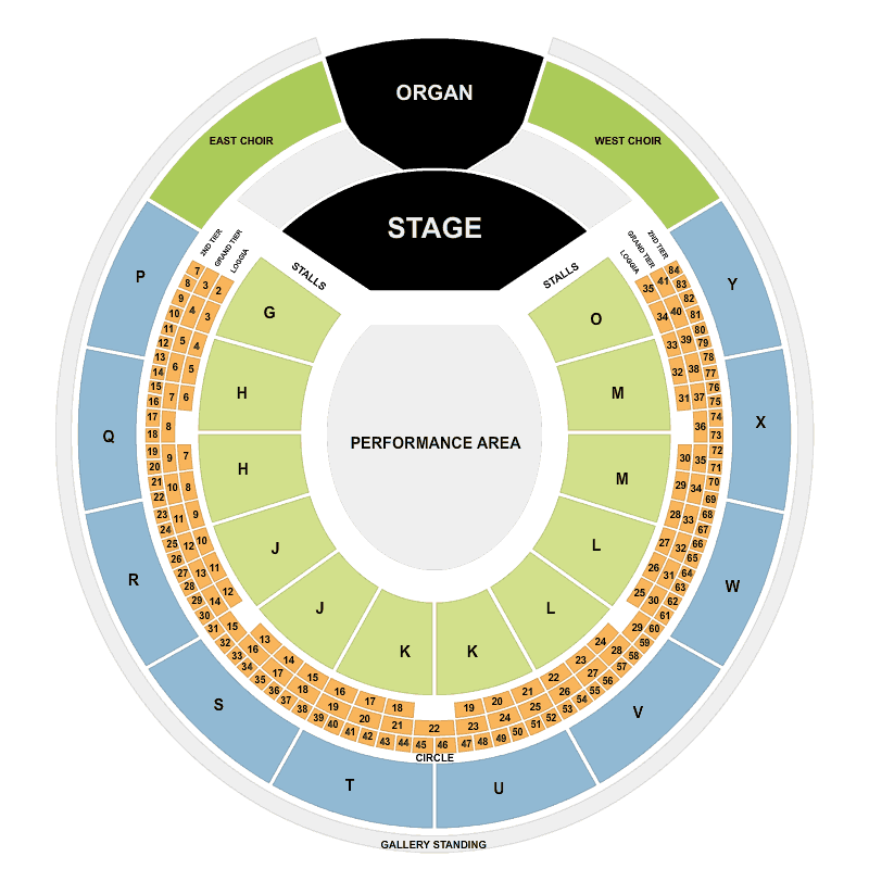 The Stars in the Round Royal Albert Hall London Tickets | Sat 07 May ...