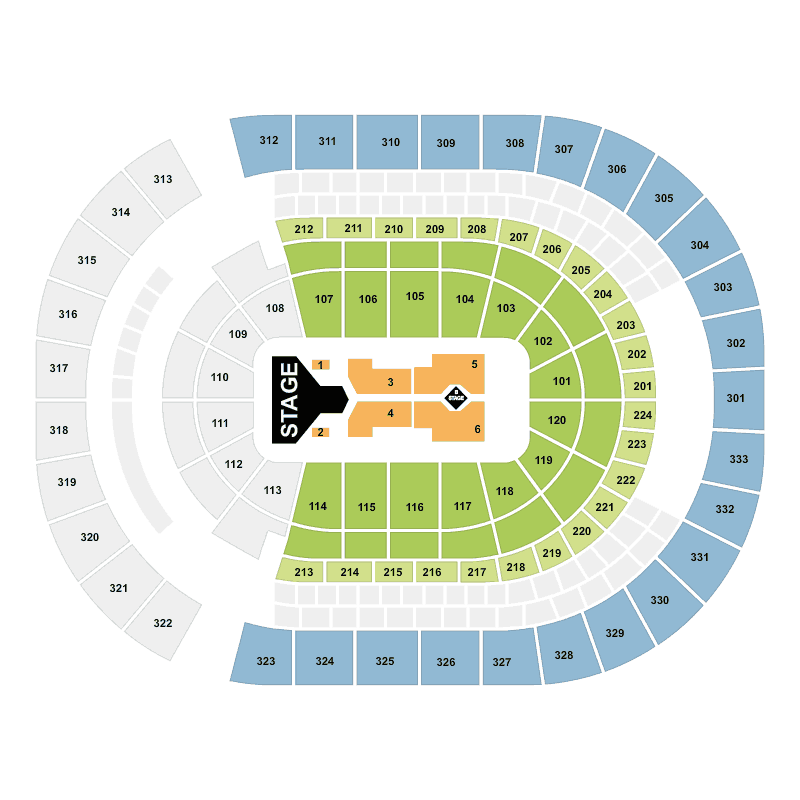 Adele Bridgestone Arena Nashville Tickets | Sat 15 Oct 2016 - viagogo