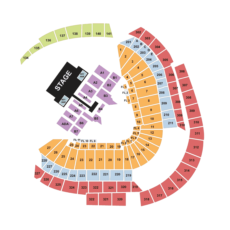 beyoncé marlins park miami tickets | wed 27 apr 2016 - viagogo